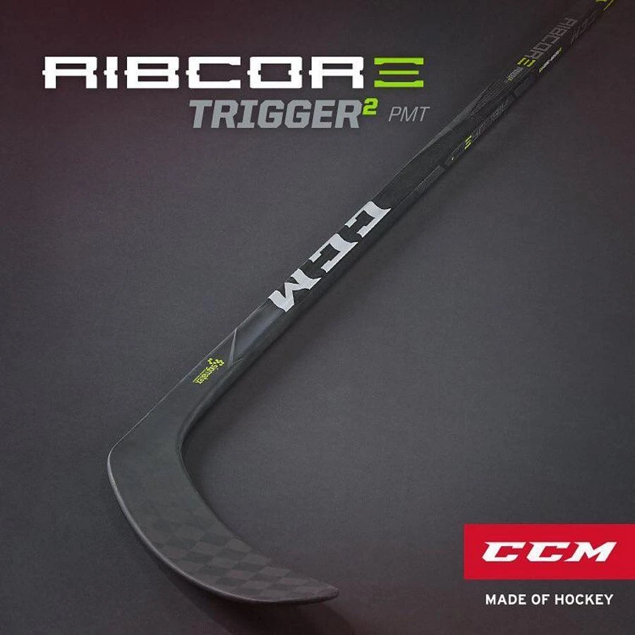 CCM Ribcor Trigger 2 PMT Grip Composite Stick - Senior (2017) Hockey Sticks 3 CCM Ribcor Trigger 2 PMT Grip Composite Stick - Senior (2017) Hockey Sticks