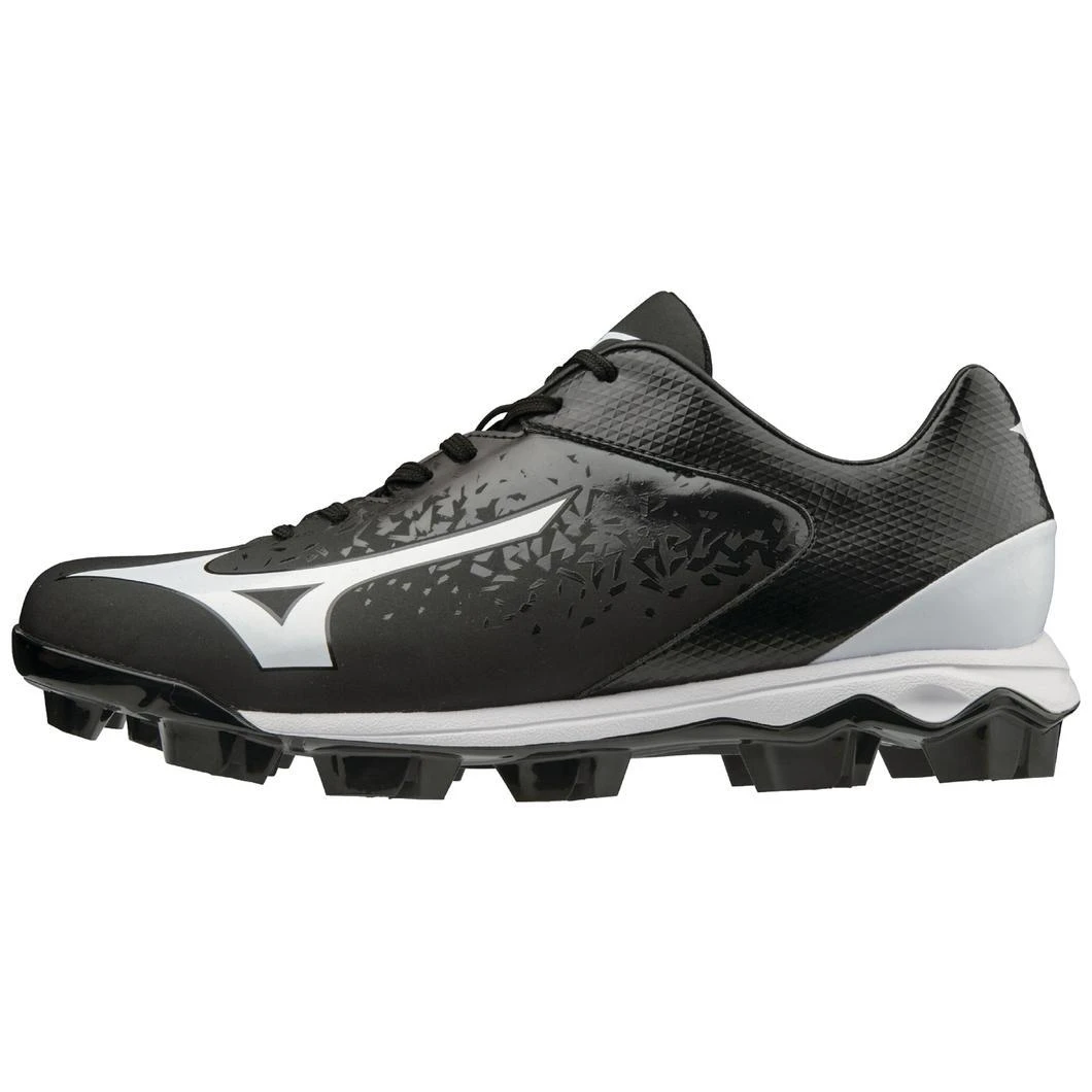Mizuno Wave Select Nine TPU Low Molded Baseball Cleats- Men's 5 Mizuno Wave Select Nine TPU Low Molded Baseball Cleats- Men's
