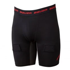 Bauer Essential Compression Jock Short- Youth (2019) Base Layer, Jocks & Jills