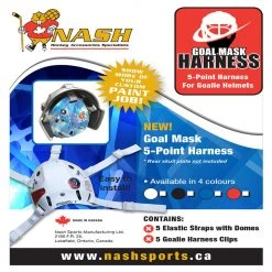 Nash Sports Accessories Nash 5 Point Goalie Mask Harness
