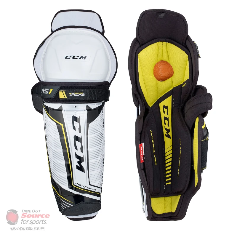 CCM Super Tacks AS1 Shin Guards- Senior 1 CCM Super Tacks AS1 Shin Guards- Senior