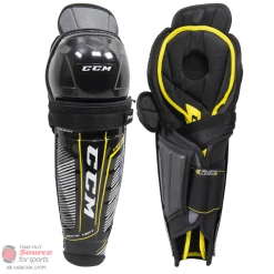 Hockey Protective CCM Tacks Vector Pro Shin Guards- Source Exclusive- Junior (2019)