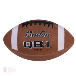 Baden QB1 Deuce Leather Football Footballs