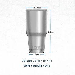 Yeti Rambler Tumbler With Magslider Lid- 30oz
