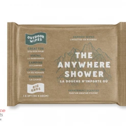 Outdoor Wipes Anywhere Shower- 1x2 Wipes