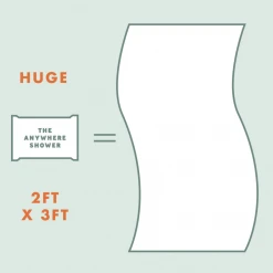 Outdoor Wipes Anywhere Shower- 2x3 Wipes