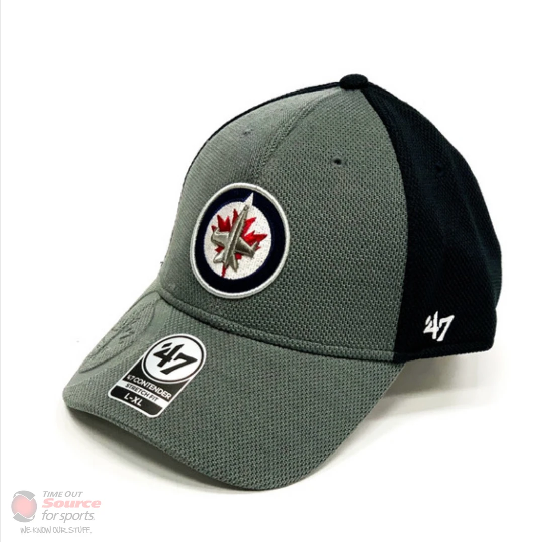 '47 Nexum Contender Stretch Fit Hat- Winnipeg Jets Apparel 1 '47 Nexum Contender Stretch Fit Hat- Winnipeg Jets Apparel