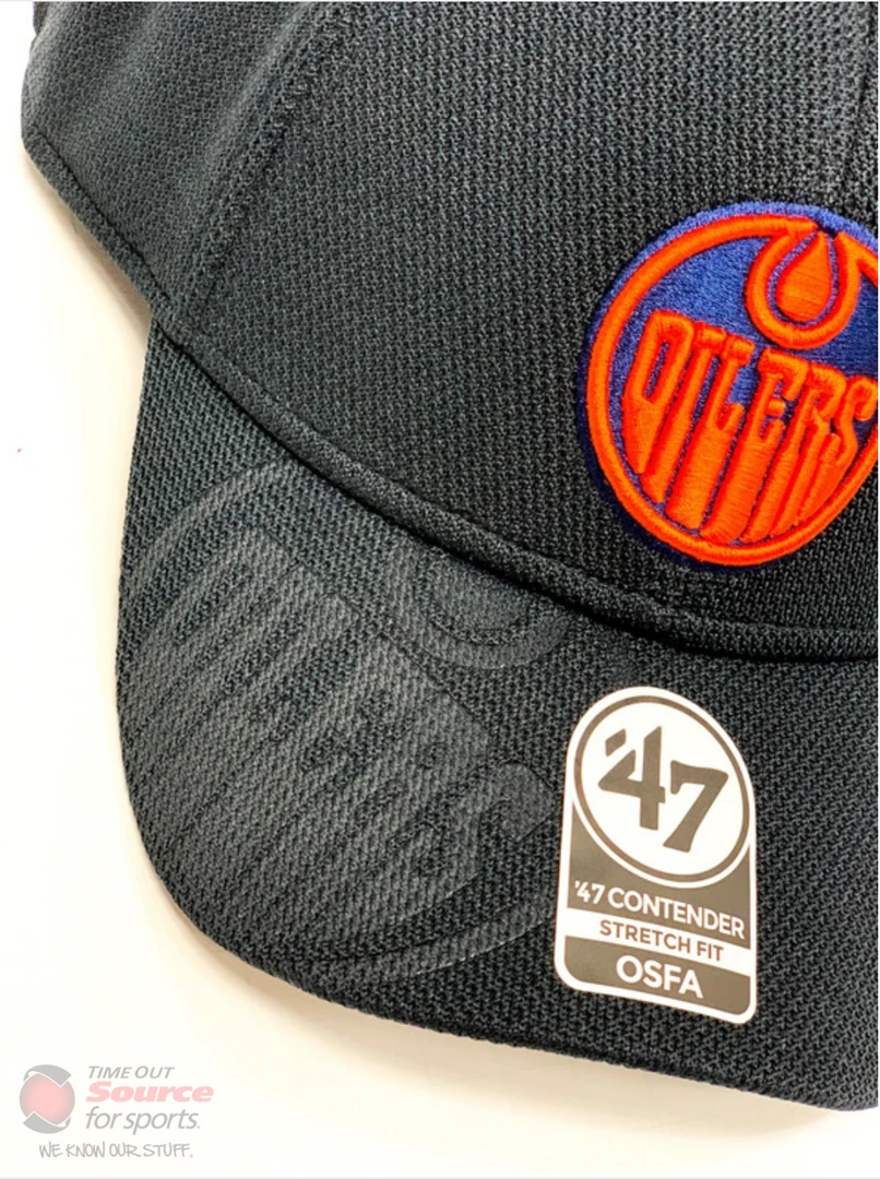 Apparel '47 Nexum Contender Stretch Fit Hat- Edmonton Oilers 3 Apparel '47 Nexum Contender Stretch Fit Hat- Edmonton Oilers
