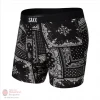 Apparel Saxx Volt Boxer Briefs- Black Bandana Republic