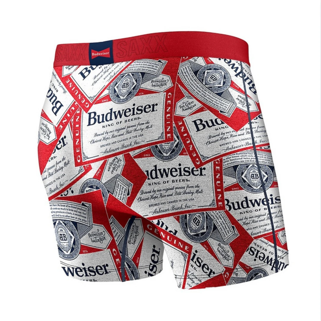 Saxx Vibe Boxer Briefs- Budweiser Tossed Label Apparel 2 Saxx Vibe Boxer Briefs- Budweiser Tossed Label Apparel
