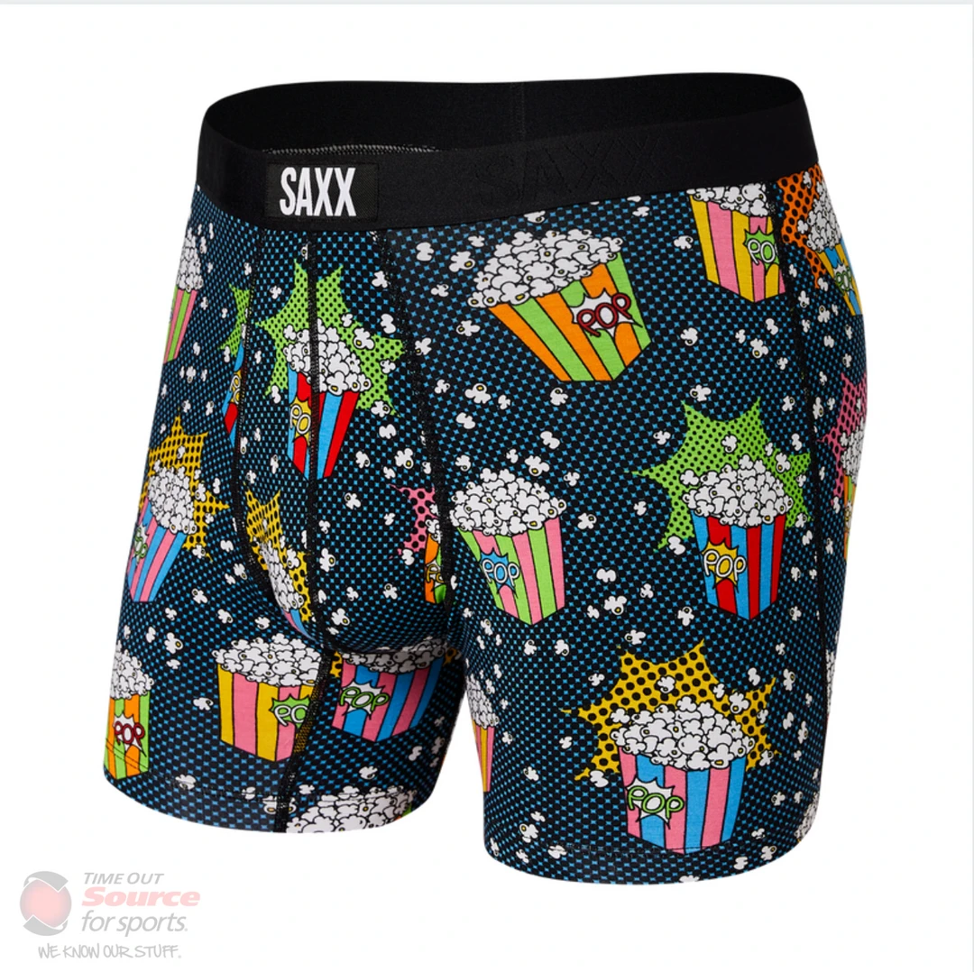 Saxx Vibe Boxer Briefs- Multi Pop Art Popcorn Apparel 1 Saxx Vibe Boxer Briefs- Multi Pop Art Popcorn Apparel