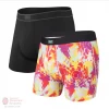 Saxx Daytripper Boxer Brief 2 Pack- Boardwalk Tie Dye/Black 5 Saxx Daytripper Boxer Brief 2 Pack- Boardwalk Tie Dye/Black