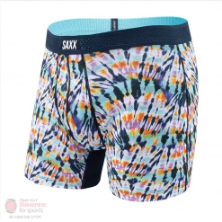 Saxx Hot Shot Boxer Briefs- Multi Tidal Wave