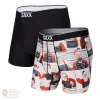 Apparel Saxx Volt Boxer Briefs- Bad Santas/Black