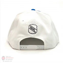 Fanatics NHL Vintage Tri-Colour Snapback Hat- Quebec Nordiques- White Apparel