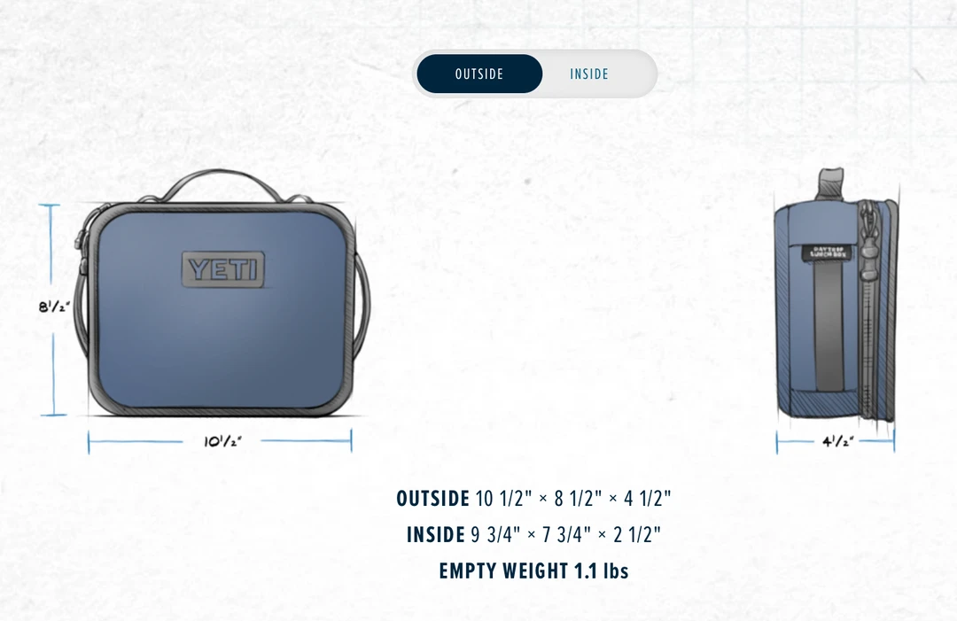 Yeti Day Trip Lunch Box 9 Yeti Day Trip Lunch Box