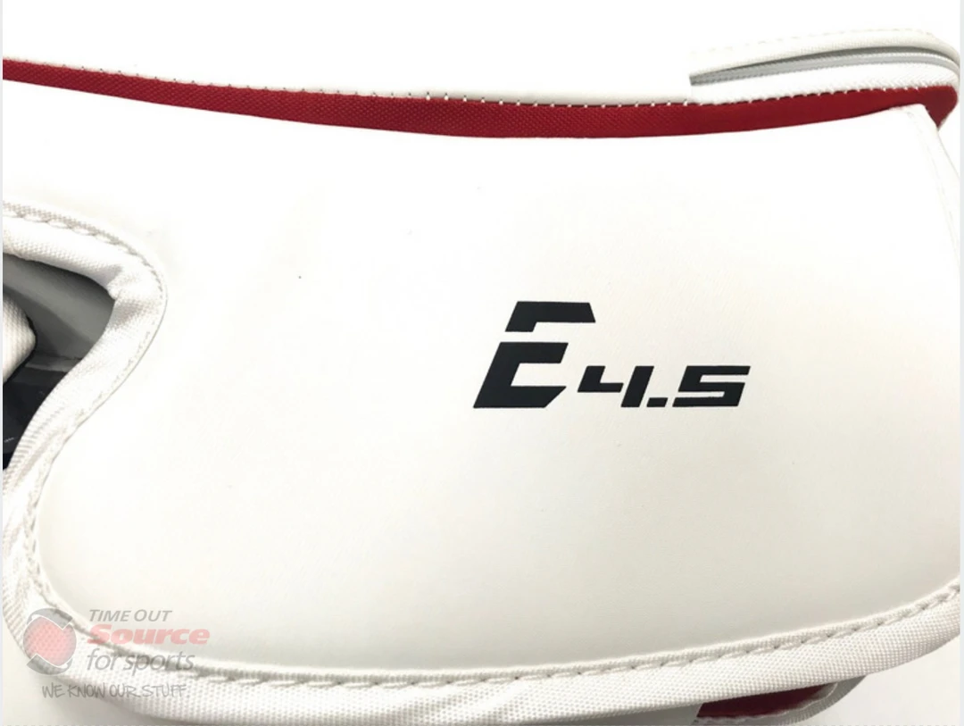 CCM Extreme Flex E4.5 Goalie Blocker- Junior 4 CCM Extreme Flex E4.5 Goalie Blocker- Junior