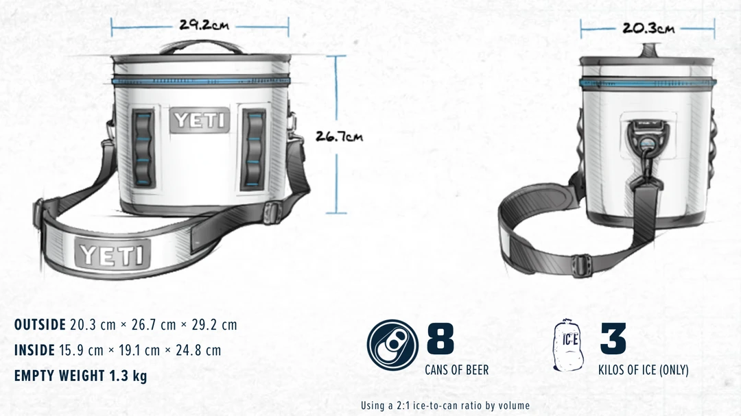 Yeti Hopper Flip 8 Cooler Bag 5 Yeti Hopper Flip 8 Cooler Bag