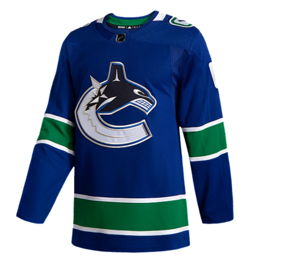 Adidas Authentic Vancouver Canucks Home Jersey- Brock Boeser- Men's 1 Adidas Authentic Vancouver Canucks Home Jersey- Brock Boeser- Men's