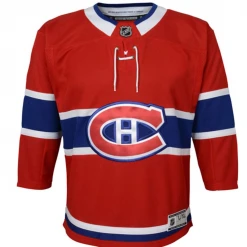 Outerstuff Premier Montreal Canadians Jersey- Youth Apparel