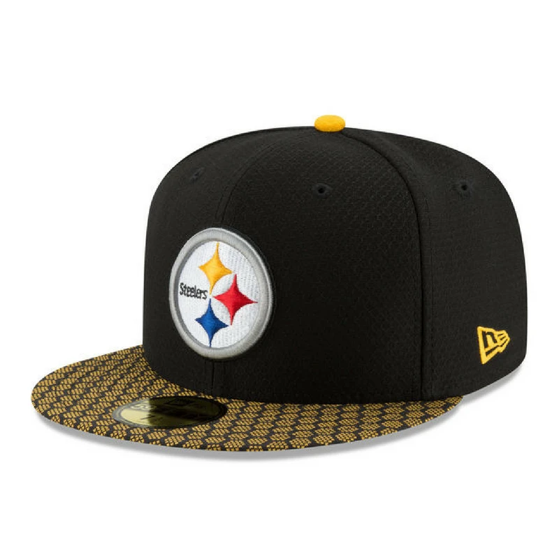 New Era 59Fifty NFL On-Field Fitted Hat - Pittsburgh Steelers 1 New Era 59Fifty NFL On-Field Fitted Hat - Pittsburgh Steelers