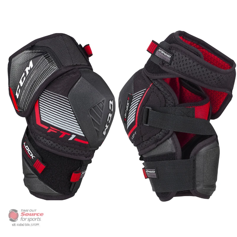 CCM JetSpeed FT1 Elbow Pads- Junior 1 CCM JetSpeed FT1 Elbow Pads- Junior