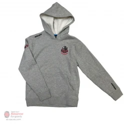 Bauer NSWC Winterhawks Grey Hoodie- Youth Apparel