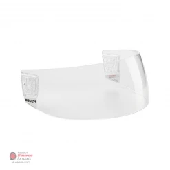 Bauer Pro Clip Straight Visor - Medium:Clear