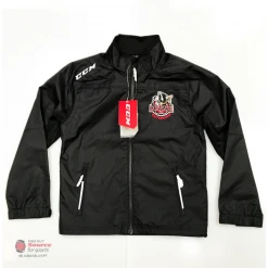 CCM Premium NSWC Track Jacket - Youth (Black) Apparel