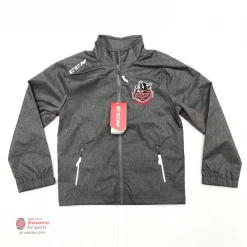 CCM Premium NSWC Track Jacket - Adult (Grey) Apparel