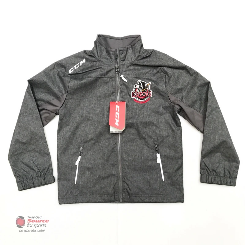 CCM Premium NSWC Track Jacket - Adult (Grey) Apparel 1 CCM Premium NSWC Track Jacket - Adult (Grey) Apparel