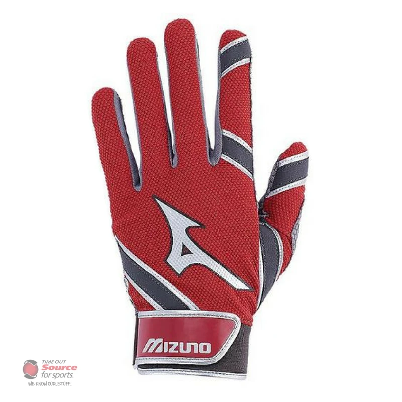 Baseball Mizuno MVP Batting Gloves -Red- Adult (2018) 1 Baseball Mizuno MVP Batting Gloves -Red- Adult (2018)