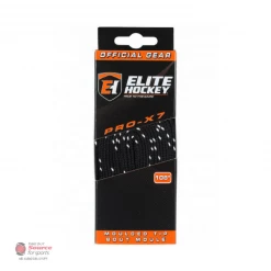 Elite Hockey Elite Pro-X7 Non-Waxed Wide Hockey Skate Laces