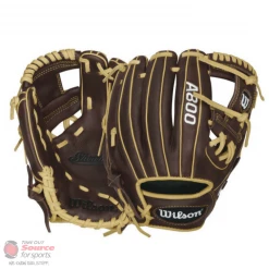 Adult Baseball Gloves Wilson A800 Showtime 11.75" Baseball Glove