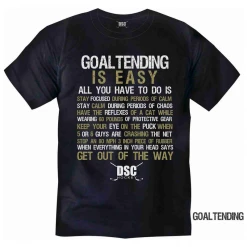 Apparel DSC Hockey T Shirt - Goaltending- Youth