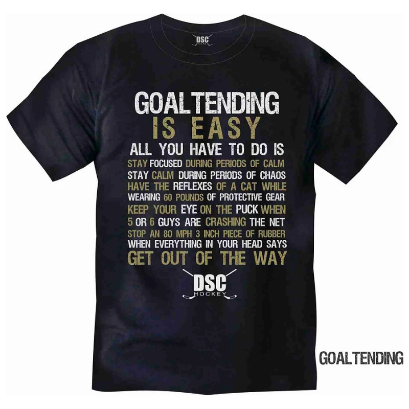Apparel DSC Hockey T Shirt - Goaltending- Youth 1 Apparel DSC Hockey T Shirt - Goaltending- Youth