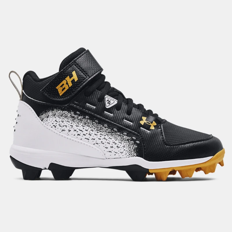 Under Armour Harper 6 Mid RM Baseball Cleats- Junior (2021) 1 Under Armour Harper 6 Mid RM Baseball Cleats- Junior (2021)