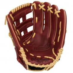 Adult Baseball Gloves Rawlings Sandlot 12.75" Outfielder Baseball Glove (2022)