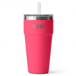 YETI Rambler 26oz Stackable Cup W/ Straw Lid