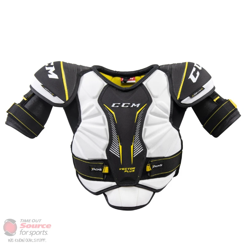 CCM Tacks Vector Plus Shoulder Pads- Source Exclusive- Junior (2019) Hockey Protective 1 CCM Tacks Vector Plus Shoulder Pads- Source Exclusive- Junior (2019) Hockey Protective