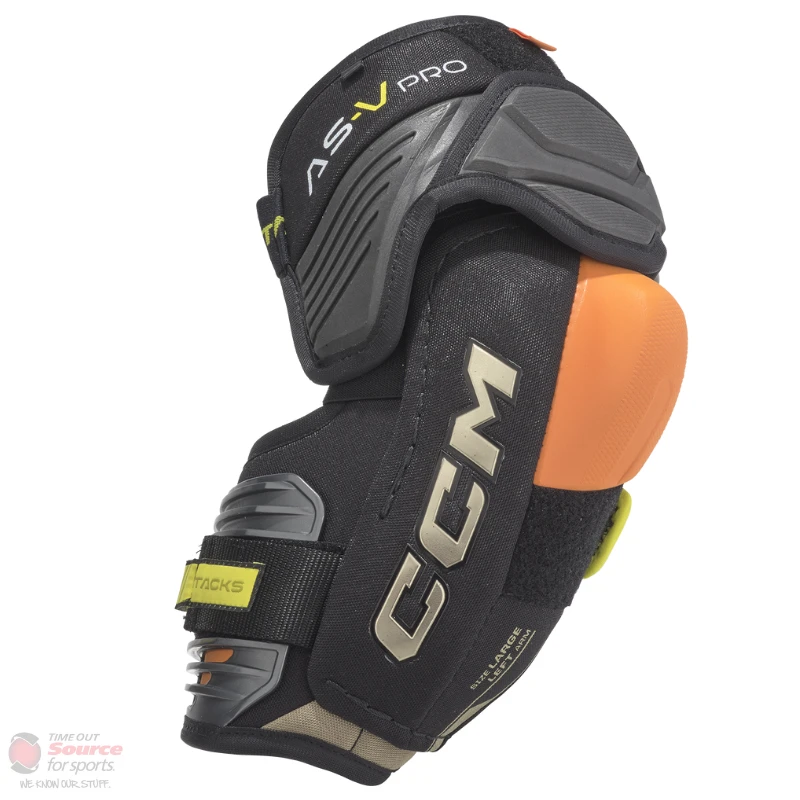 CCM Tacks AS-V Pro Elbow Pads- Senior Hockey Protective 1 CCM Tacks AS-V Pro Elbow Pads- Senior Hockey Protective