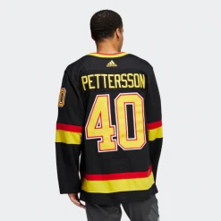 Apparel Adidas Adizero Retro Vancouver Canucks Jersey- Pettersson