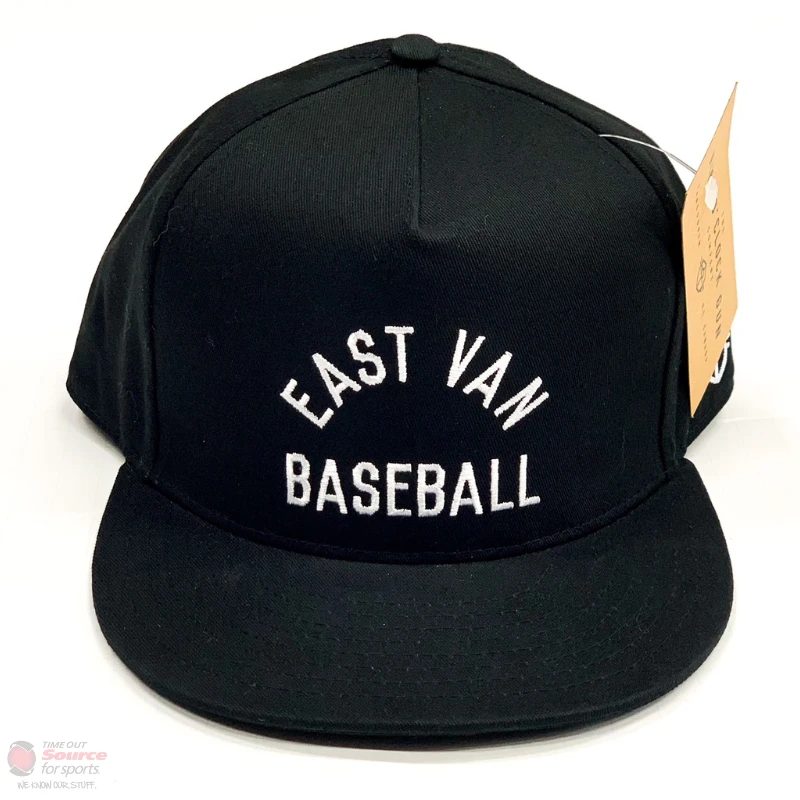 Nine O'Clock Gun Co. Apparel Nine O'Clock Gun Company- East Van Baseball League Snapback Hat 1 Nine O'Clock Gun Co. Apparel Nine O'Clock Gun Company- East Van Baseball League Snapback Hat