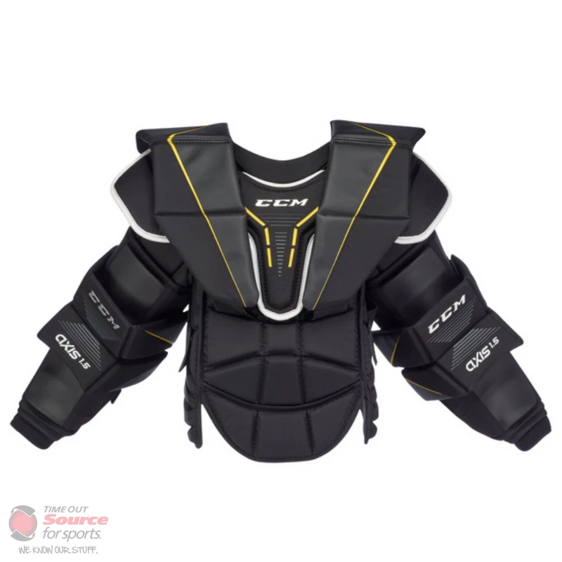 CCM Axis A1.5 Goalie Chest Protector- Junior 1 CCM Axis A1.5 Goalie Chest Protector- Junior