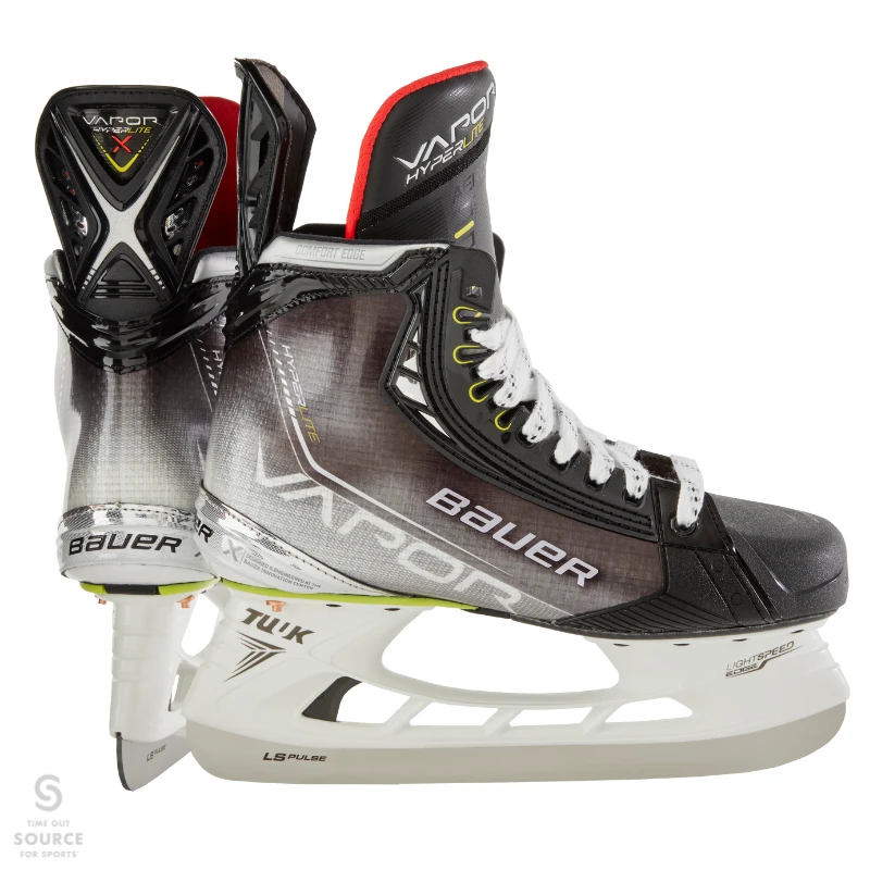 Bauer Vapor Hyperlite Hockey Skates With Pulse Steel- Intermediate 1 Bauer Vapor Hyperlite Hockey Skates With Pulse Steel- Intermediate
