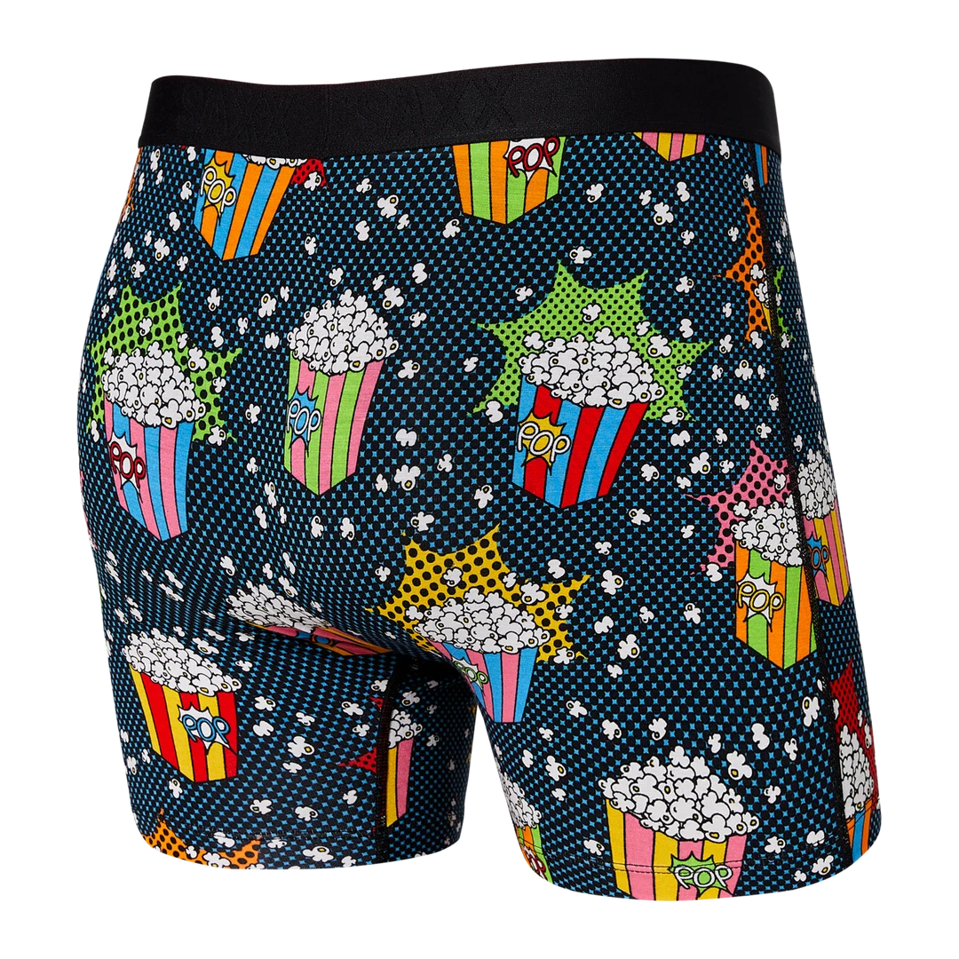 Saxx Vibe Boxer Briefs- Multi Pop Art Popcorn Apparel 2 Saxx Vibe Boxer Briefs- Multi Pop Art Popcorn Apparel
