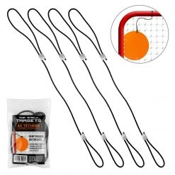 Hockey Nets & Training Aids Top Shelf Target Net Tethers- 4 Pack
