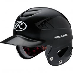 Helmets Rawlings R16 Velo 1 Tone Clear Base Ball Helmet- Senior